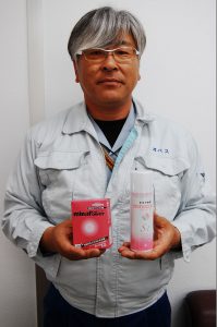 被災地で使われるオペスの「ミナコート」