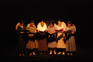 平和願い行われた朗読劇=大和市内