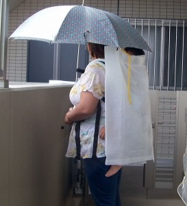 福田涼真くんの「ぬれんコート」