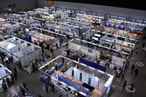 過去最多の出店となった展示会場