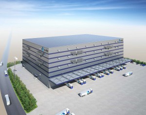 来年４月開業予定のアーカイブ・物流センター