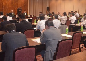 ７月９日に開かれた市公共交通整備促進協議会の総会