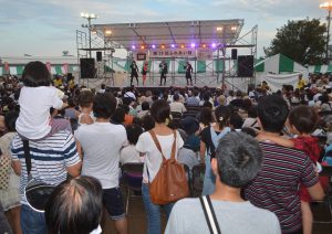 キャタピラージャパンが開いた「第２９回ふれあい祭」