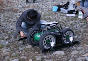 災害対応ロボの実証実験