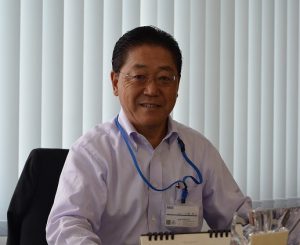「情報通信技術を世界に印象付けることができる」と話す土屋社長