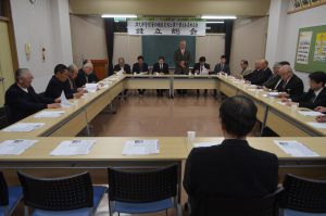 津久井警察署の早期整備を求めた会合