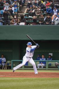 試合が開催された大和スタジアムの光景