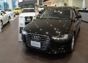 フルラインを展示したショールーム