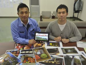 サイトを立ち上げたソアーの中島社長（左）