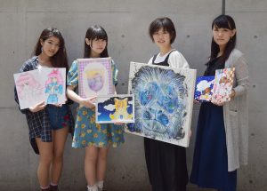 小方さん、秋山さん、高木さん、小松さん（左から）