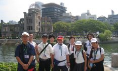 広島を訪問した大和市の子供たち