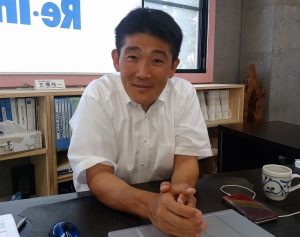 熱意を見せる古橋理事長