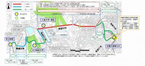 相模原市南区で導入が計画されている新しい交通システム