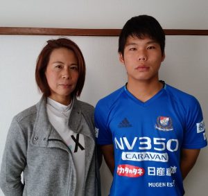 竹澤さん（左）と海音さん