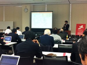 ネクスコ中日本のニーズ紹介に耳を傾ける参加者ら