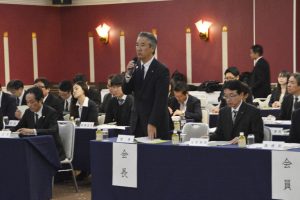 鉄道事業者に検討を求める浅羽義里副知事