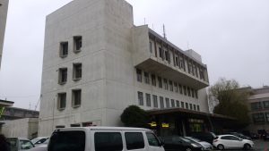 移設が健闘される相模原南署＝相模原市南区古淵