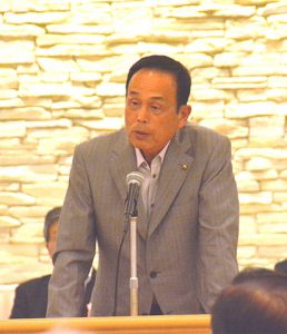 早期実現を要望した加山市長