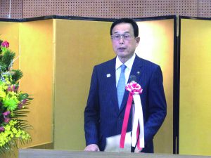 新年の抱負を語る加山市長