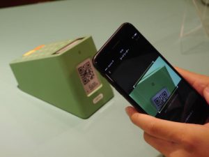 実証実験に使用している「LINE Pay」