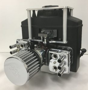 開発した無人機向けエンジン