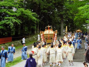 5月18日に行われた千人行列＝写真提供・柳原一興さん（日光市）